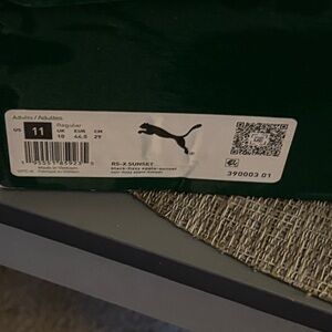 Puma RS-X Sunset in Black and Green